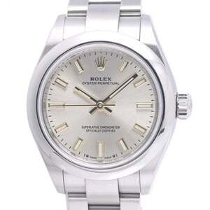 ROLEX Oyster Perpetual 28 276200 Women's Watch, Stainless Steel, Model 40296